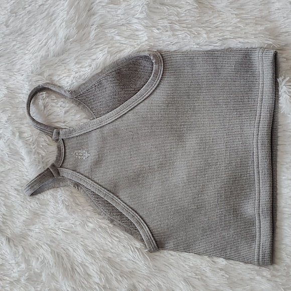 Free People Movement Happiness Runs Crop Heather Gray - Picture 3 of 11